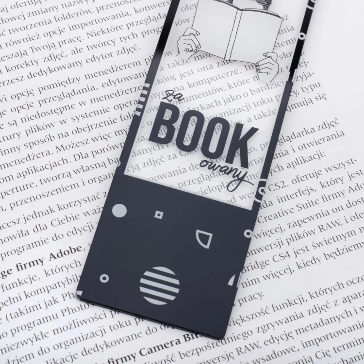 I've already BOOKed my evening - bookmark - ZAK018