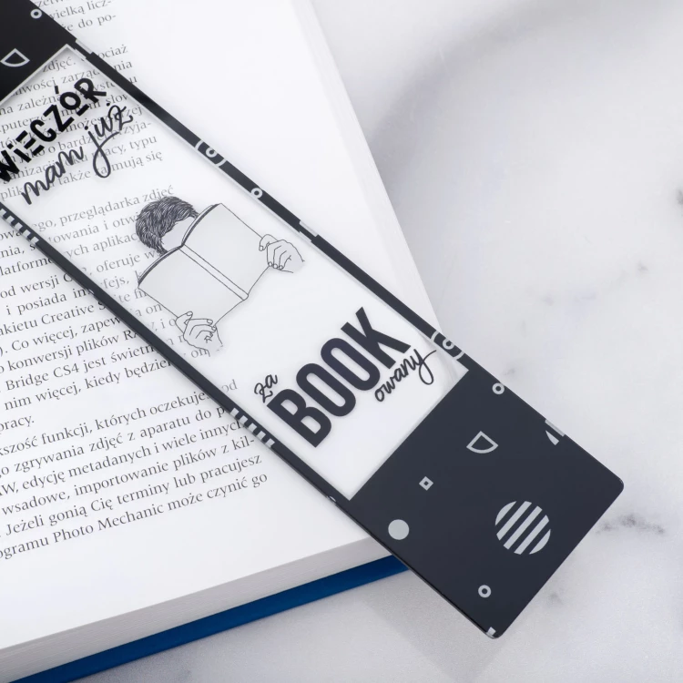 I've already BOOKed my evening - bookmark - ZAK018