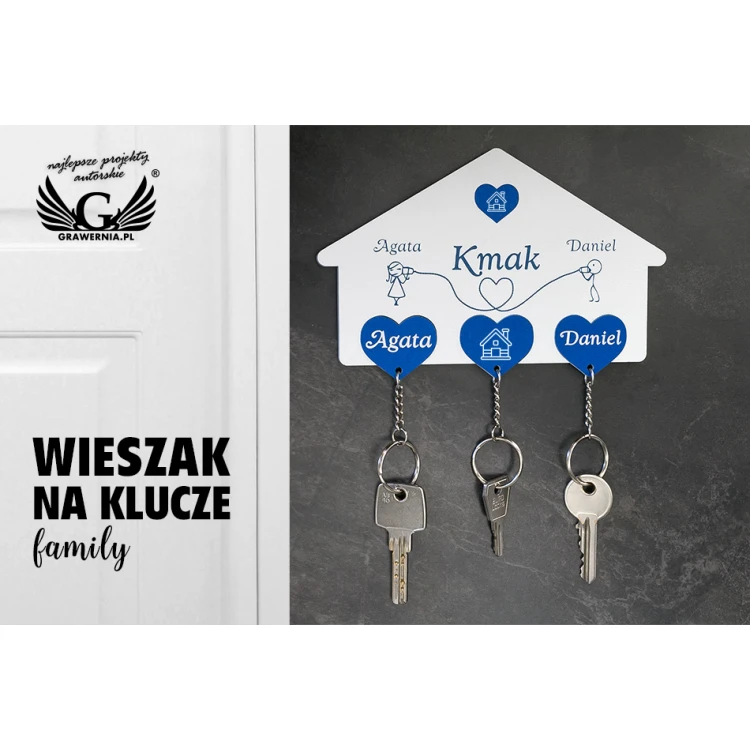 Family Key Holder - DEK017