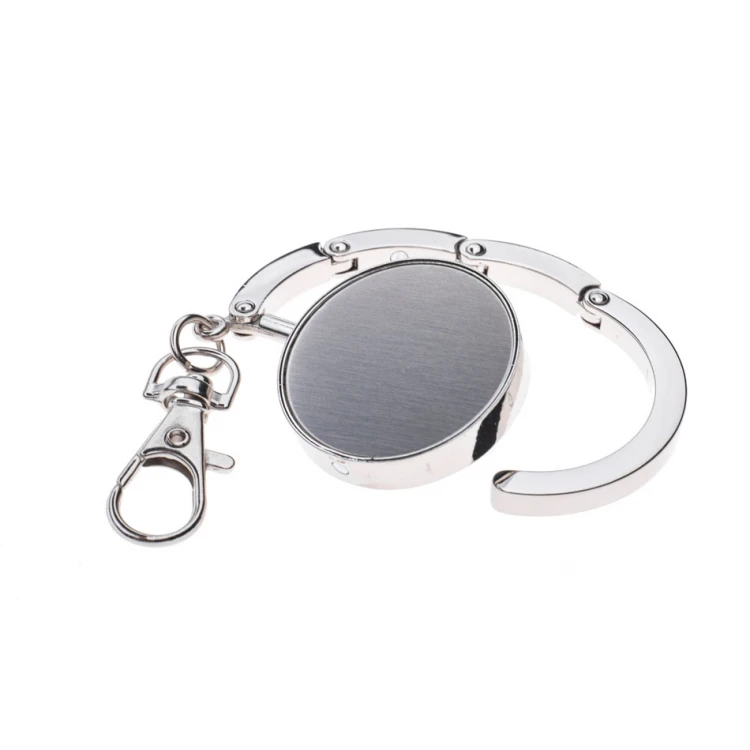 Purse hanger with carabiner and customizable engraving - BP168