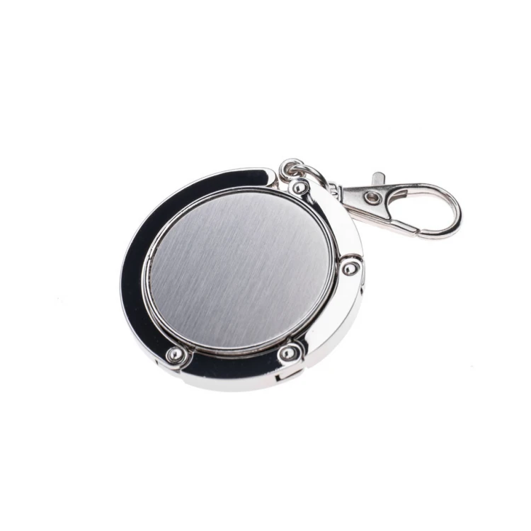 Purse hanger with carabiner and customizable engraving - BP168