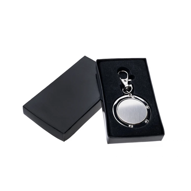 Purse hanger with carabiner and customizable engraving - BP168