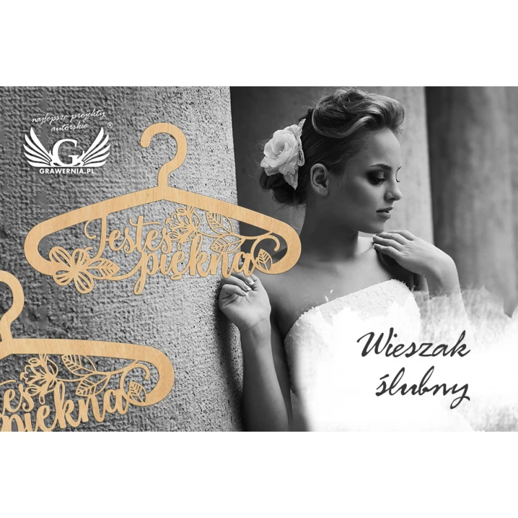 Wedding Hanger - You Are Beautiful - Laser Cut - WIS004