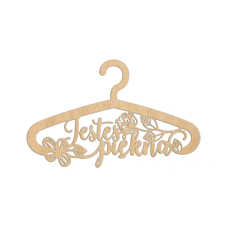 Wedding Hanger - You Are Beautiful - Laser Cut - WIS004