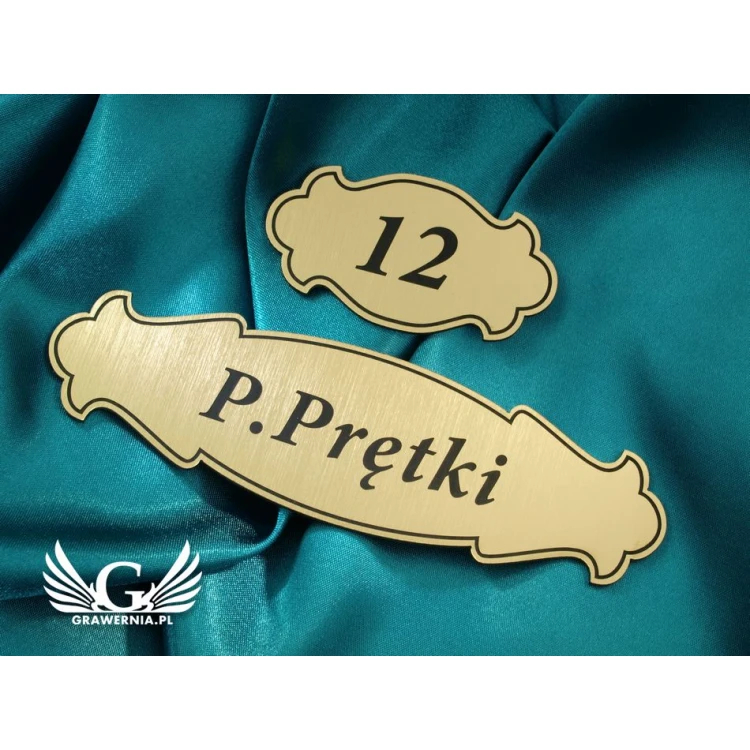 Business Card and Apartment Door Number - Design T039