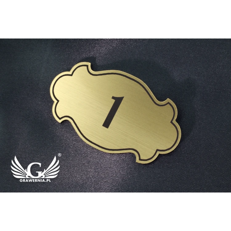 Business Card and Apartment Door Number - Design T039