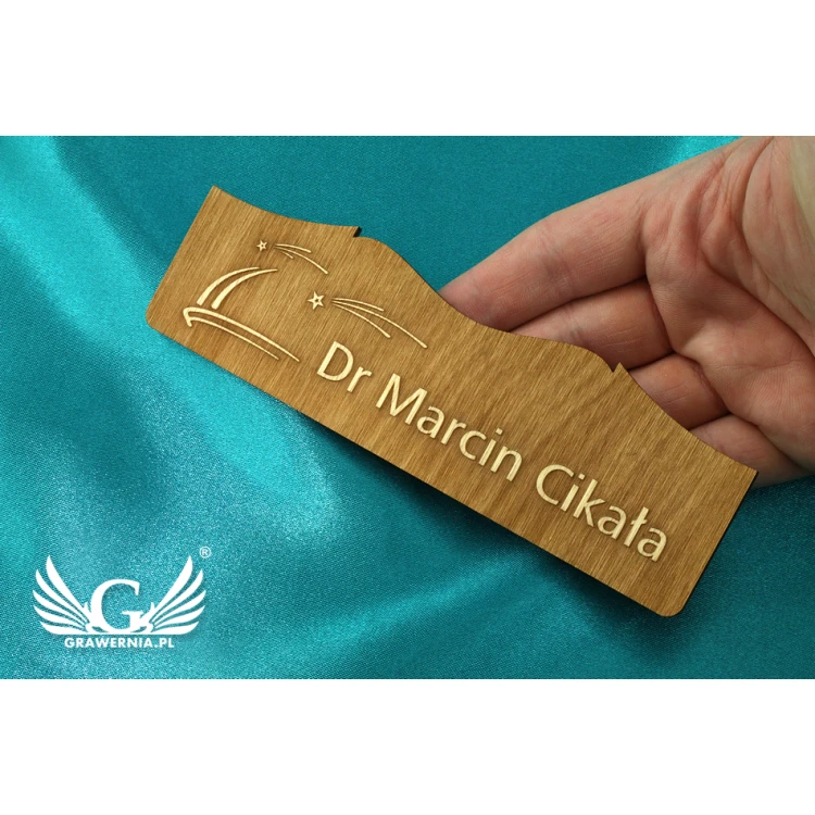 Plywood Door Sign - T033-DREW