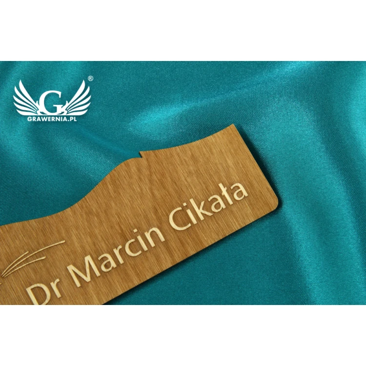 Plywood Door Sign - T033-DREW