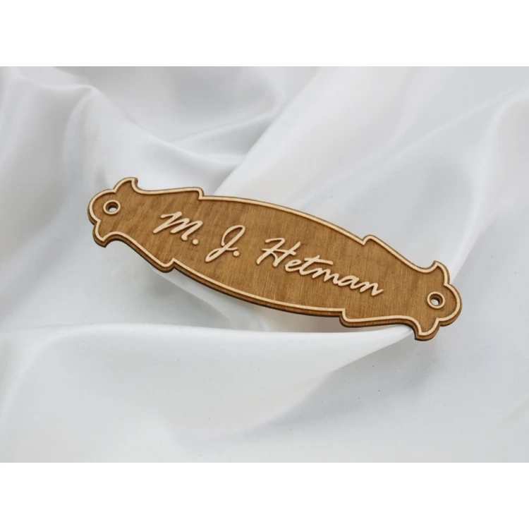 Plywood Door Sign - T003-DREW