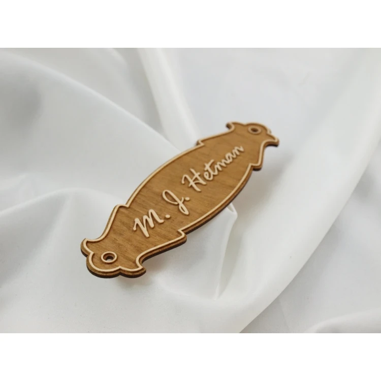 Plywood Door Sign - T003-DREW