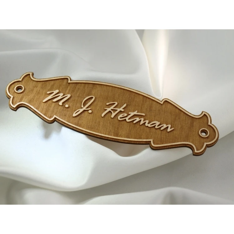 Plywood Door Sign - T003-DREW