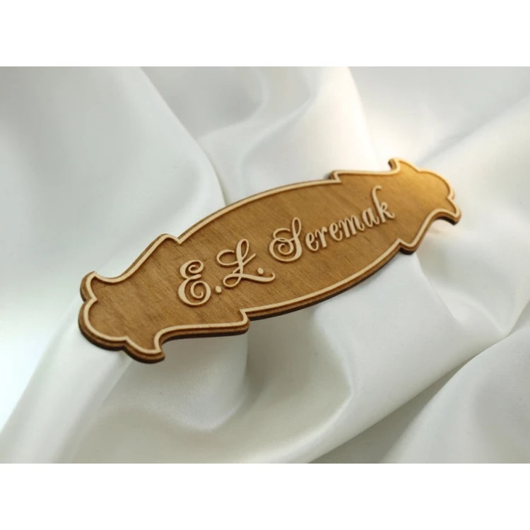 Plywood Door Sign - T003-DREW