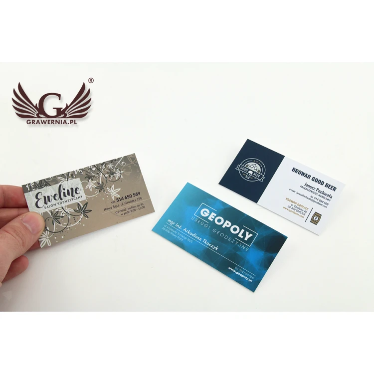 Plastic Business Cards 0.5mm - UV Color Print