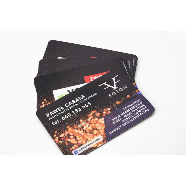 Plastic Card - PVC Material 0.7mm - UV Color Print - WZ037