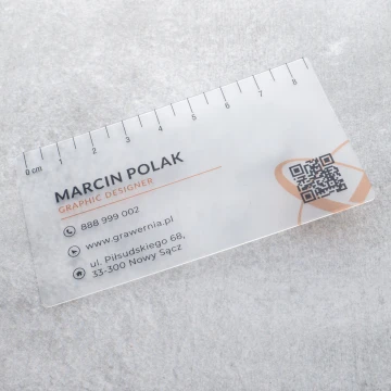 Satin, Frosted Business Cards - WIZ041 - UV Color Print