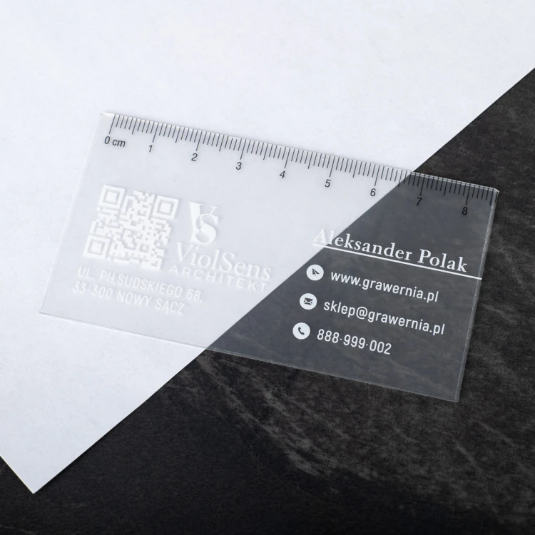 Satin, Frosted Business Cards - WIZ046 - UV Color Print