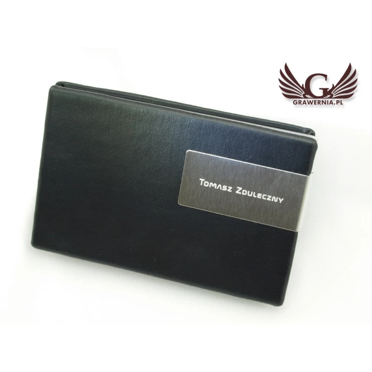 Business Card Holder with Engraving - ANTONIO WZ011