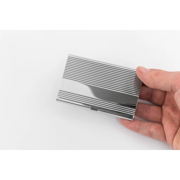 Dan Barmore Linear Business Card Holder with Engraving - WZ035