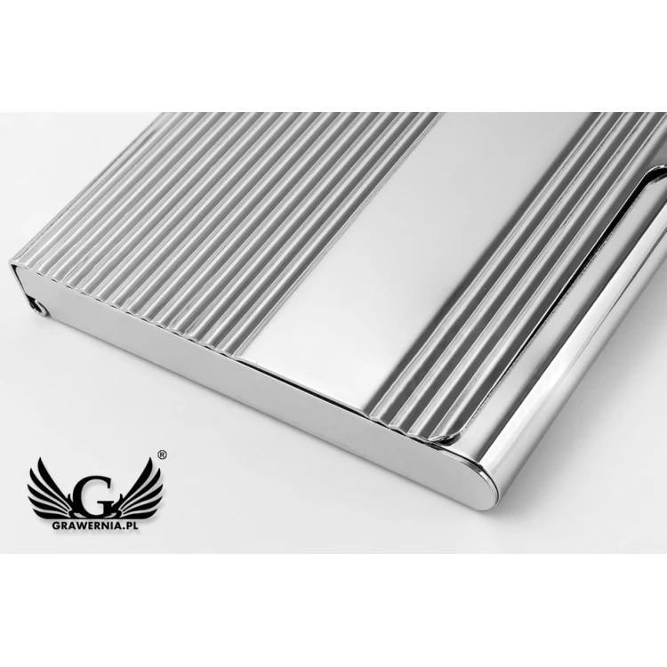 Dan Barmore Linear Business Card Holder with Engraving - WZ035