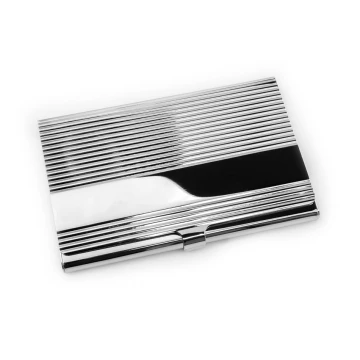 Dan Barmore Linear Business Card Holder with Engraving - WZ035