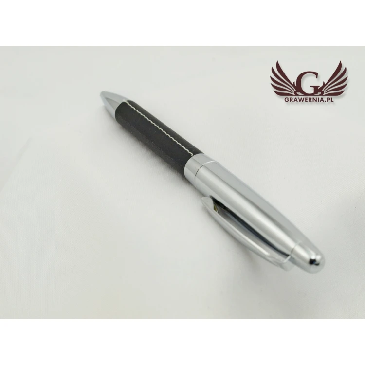 Gift Set with Engraving Business Card Holder + Pen - DAVE WZ010
