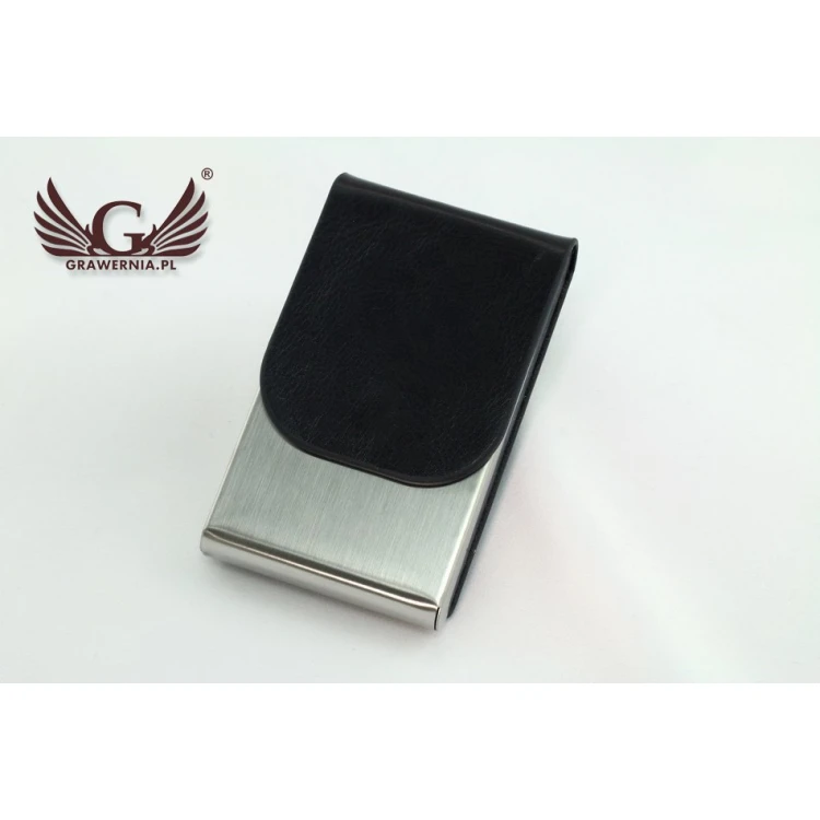 Ler Business Card Holder with Custom Engraving - WZ020