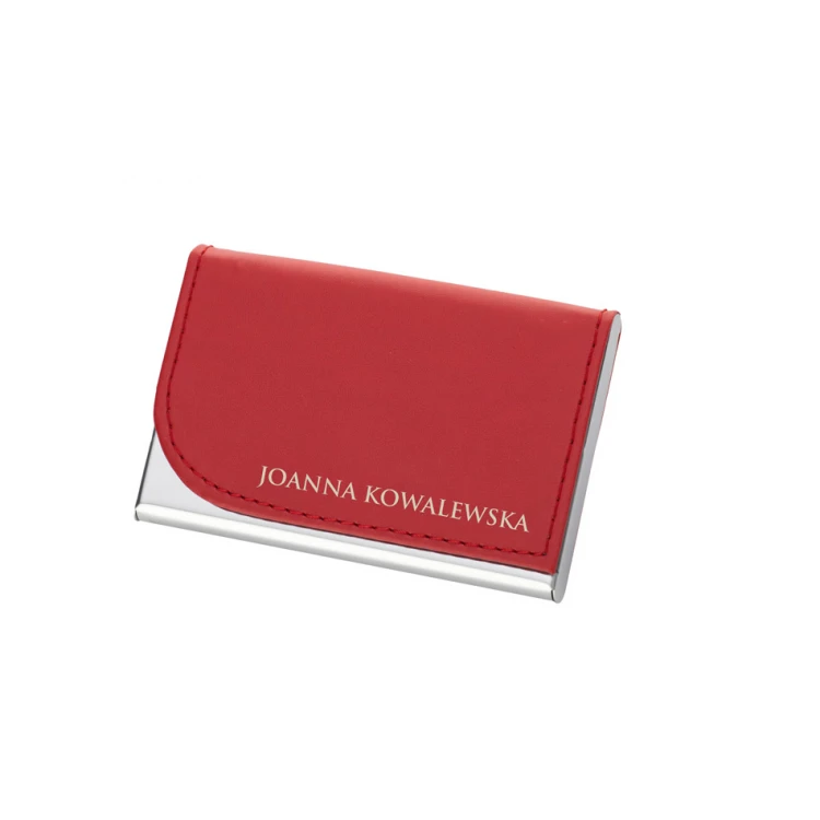 Sophie Business Card Holder with Engraving - WZ031
