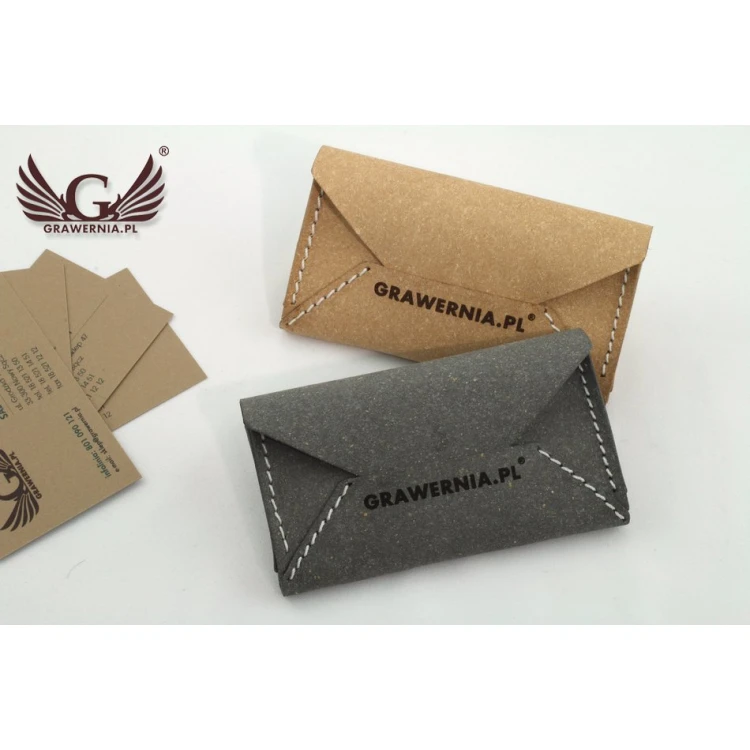 Vette Business Card Holder with Custom Engraving - WZ021