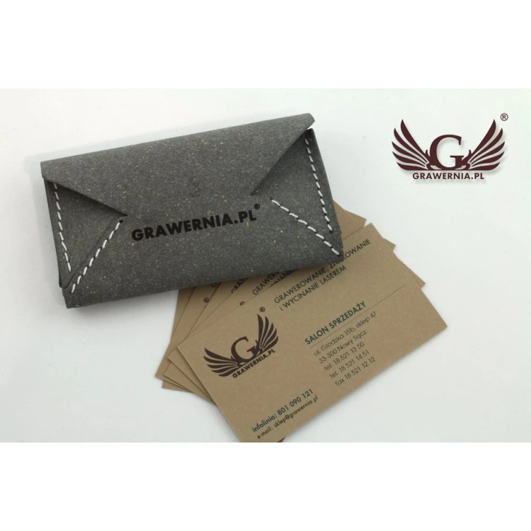 Vette Business Card Holder with Custom Engraving - WZ021