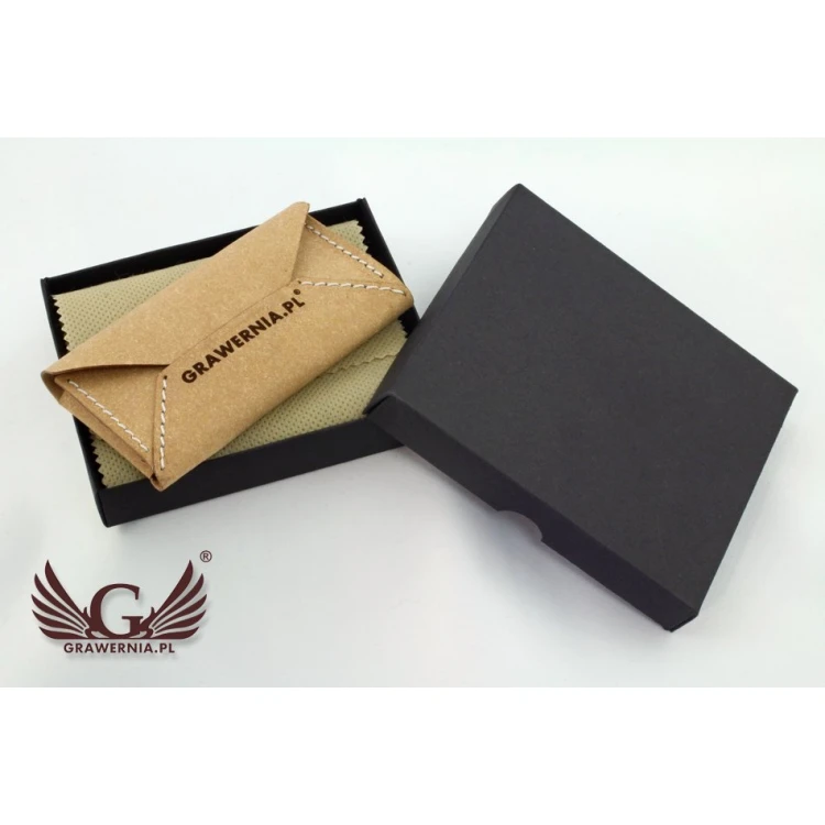 Vette Business Card Holder with Custom Engraving - WZ021