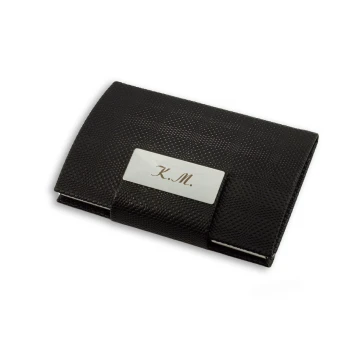 Business Card Holder with Engraving - HELLEN WZ014