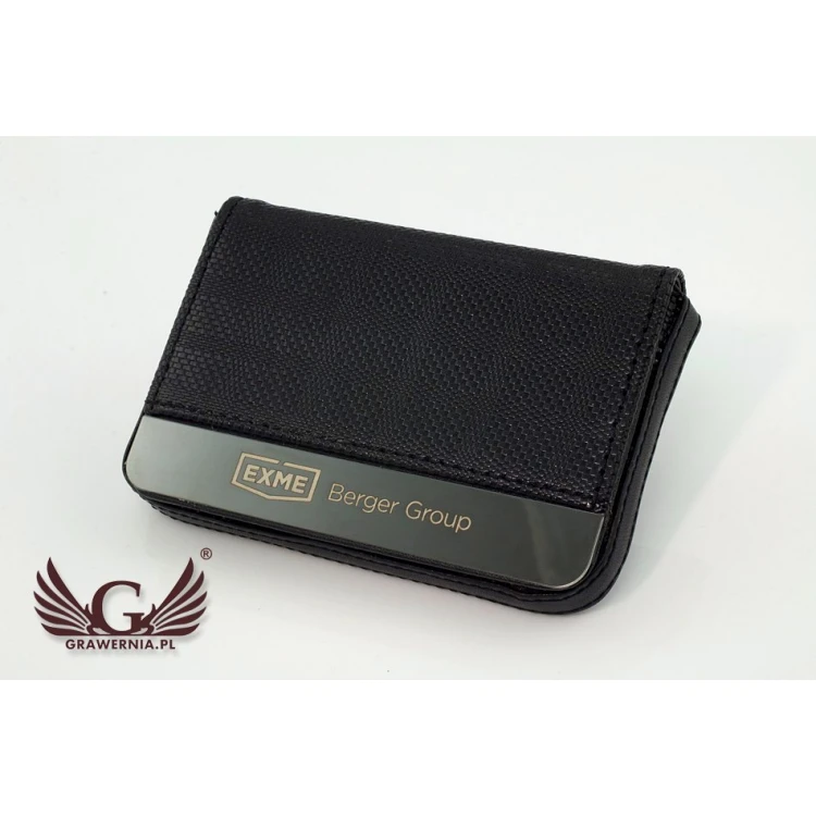 Engraved Business Card Holder - WILLIAM WZ009