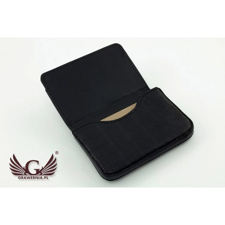 Engraved Business Card Holder - WILLIAM WZ009