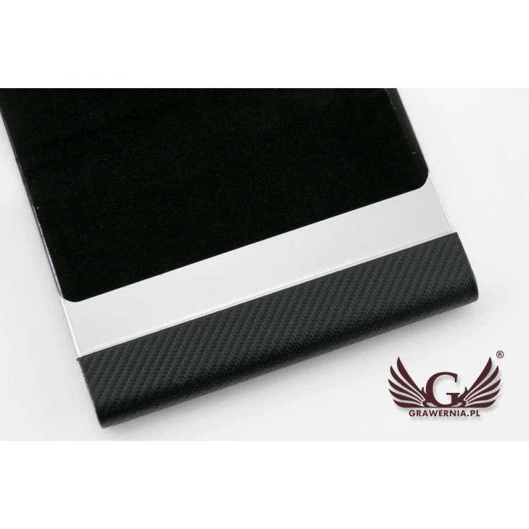Nataniel Business Card Holder with Engraving - WZ018