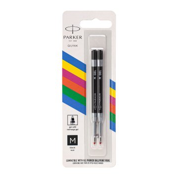 Parker GEL Economy ballpoint pen refill - size M (medium) - black ink - WKP013