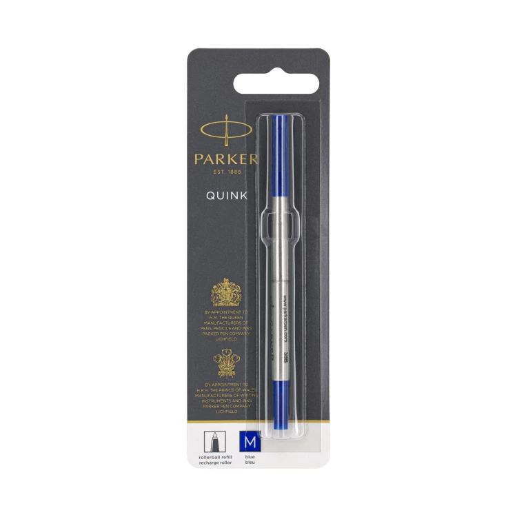 Parker biros refill - size M (medium) - blue ink - WKP004