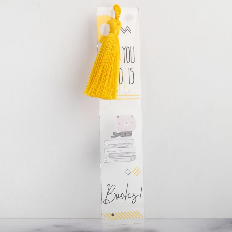 All You Need is Books! - Motivational Bookmark - ZAK010