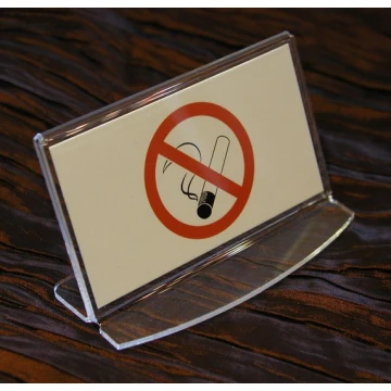 No Smoking Sign - Acrylic Model Z001