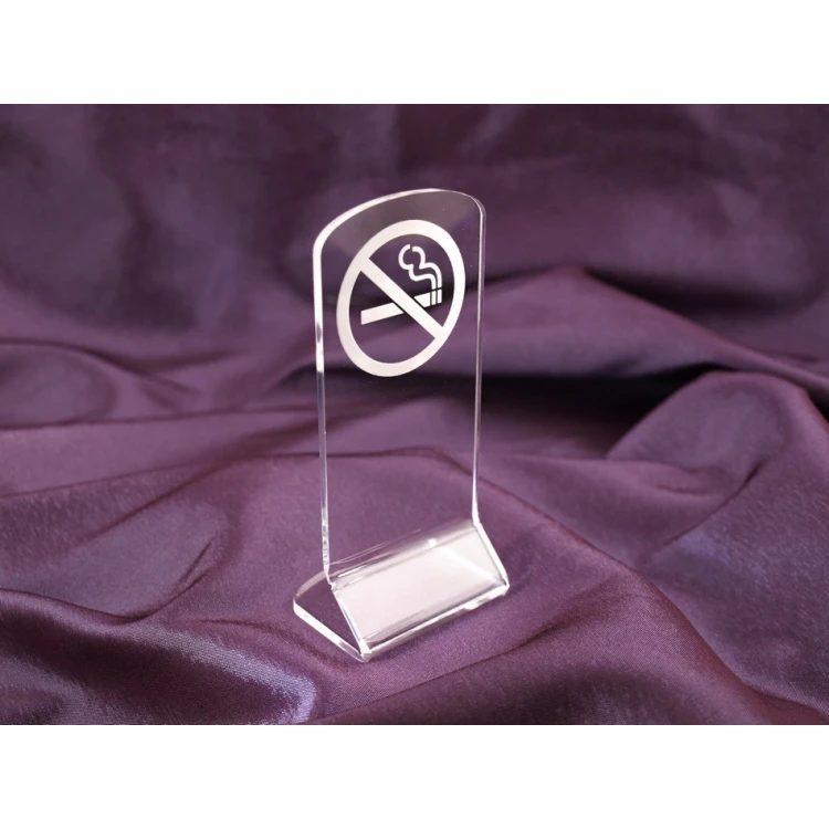 No Smoking Sign - Acrylic Model Z003