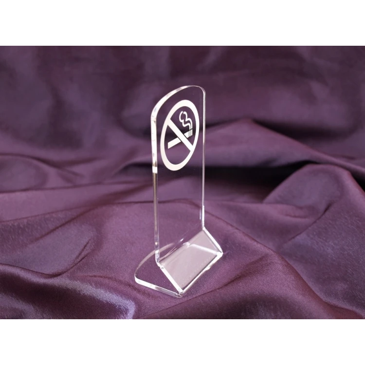 No Smoking Sign - Acrylic Model Z003