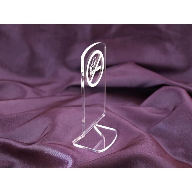 No Smoking Sign - Acrylic Model Z003