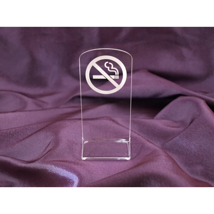 No Smoking Sign - Acrylic Model Z003