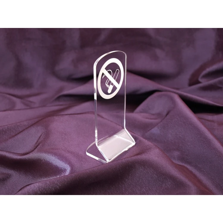 No Smoking Sign - Acrylic Model Z004