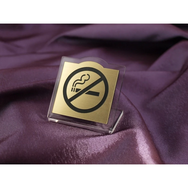 No Smoking on Tables Sign - NS003 Design