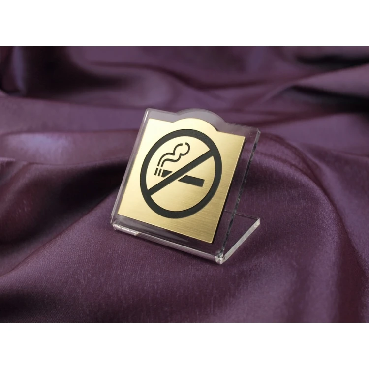 No Smoking on Tables Sign - NS003 Design