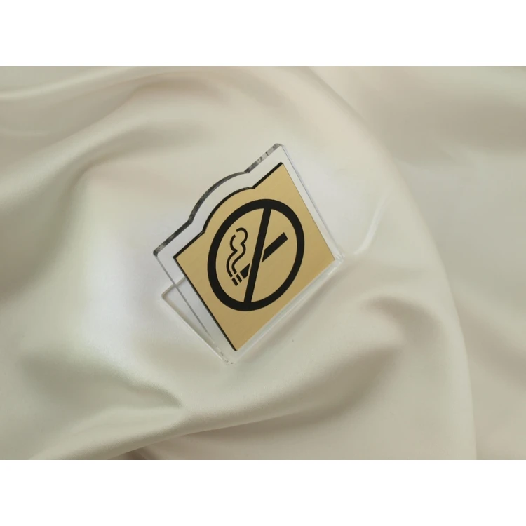 No Smoking on Tables Sign - NS003 Design