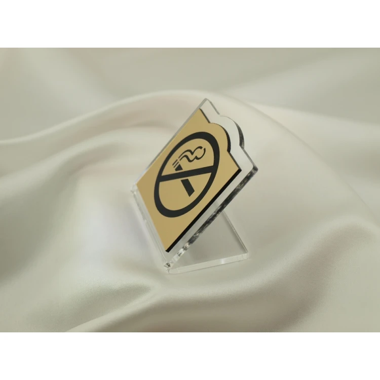 No Smoking on Tables Sign - NS003 Design