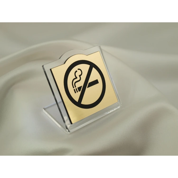 No Smoking on Tables Sign - NS003 Design