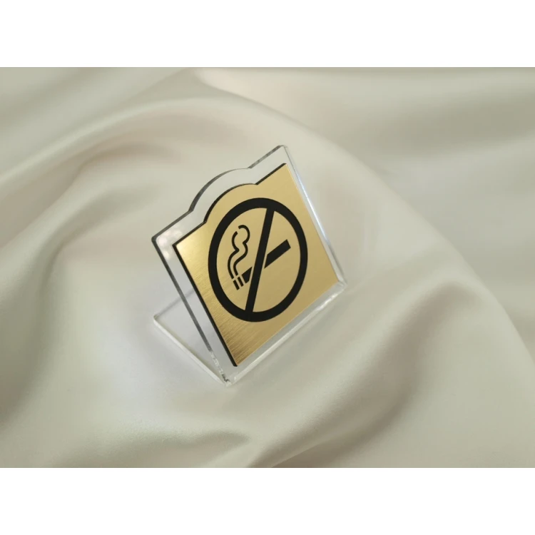 No Smoking on Tables Sign - NS003 Design