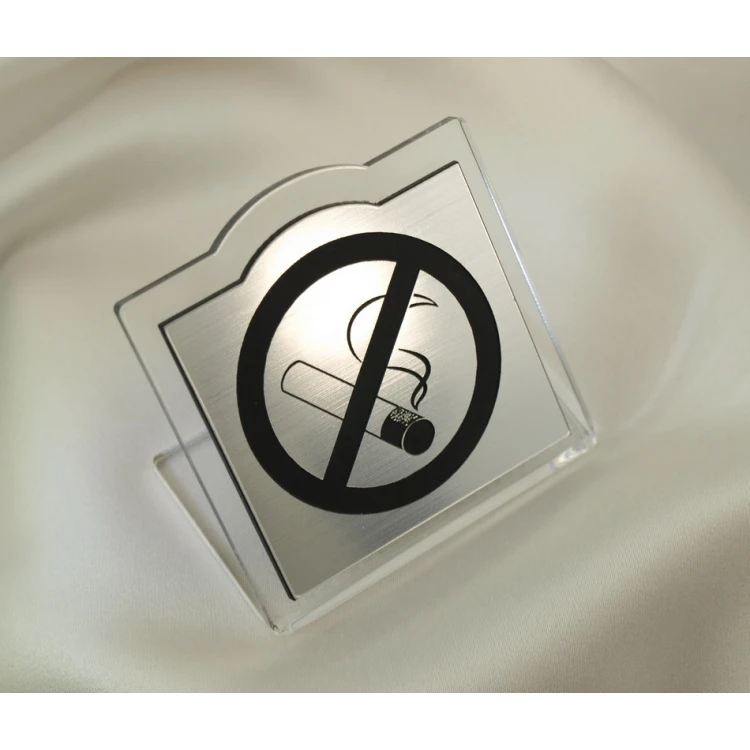 No Smoking on Tables Sign - NS004 Design